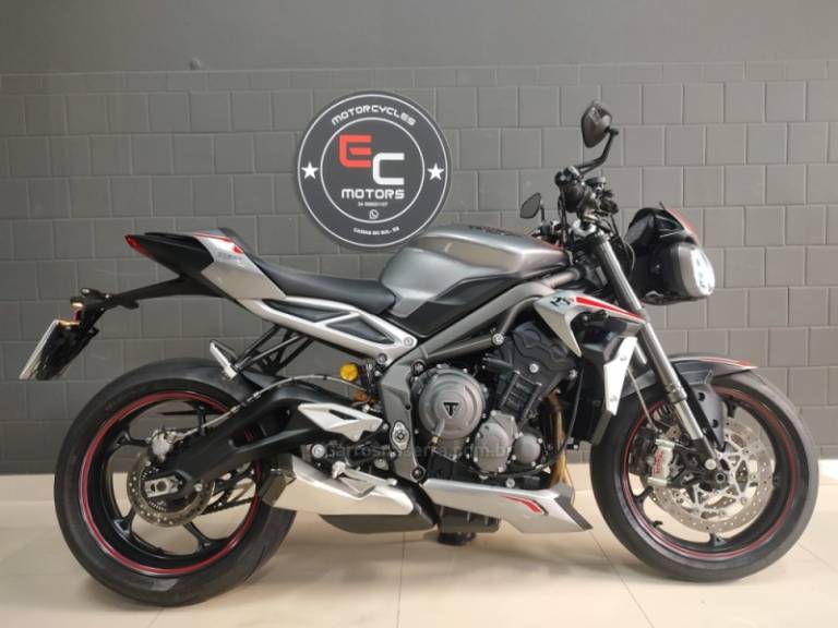 TRIUMPH - STREET TRIPLE S 765 - 2020/2020 - Prata - R$ 49.900,00