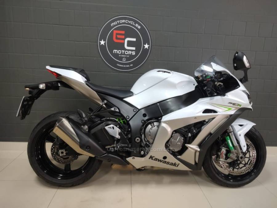 KAWASAKI - NINJA ZX-10R - 2016/2017 - Branca - R$ 62.600,00 - EC