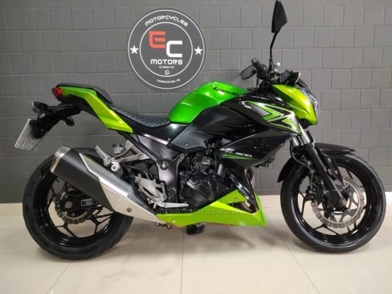 KAWASAKI - Z300 - 2015/2016 - Verde - R$ 19.000,00
