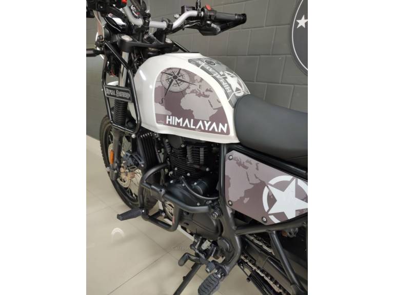 ROYAL ENFIELD - HIMALAYAN 411cc - 2021/2021 - Branca - R$ 22.900,00